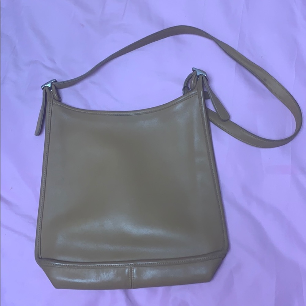 Leather Coach Bag
